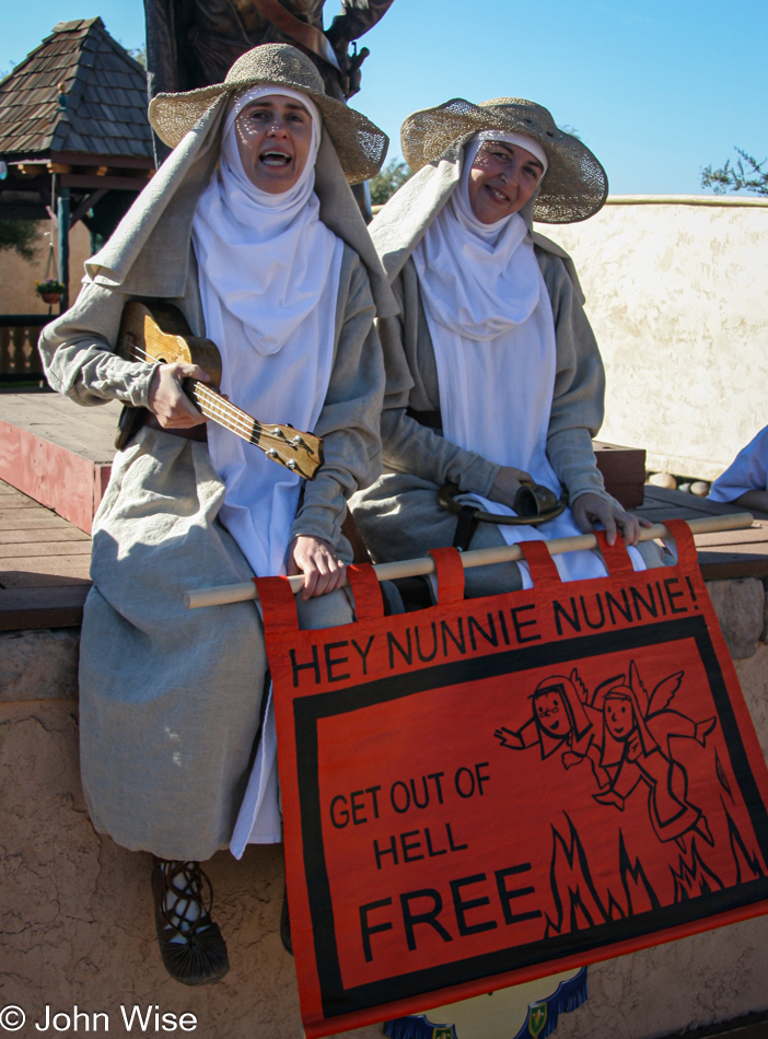 Hey Nunnie Nunnie at the Renaissance Festival in Arizona