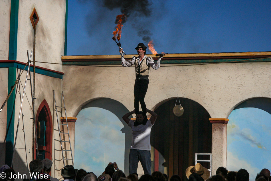 Dextre Tripp at the Renaissance Festival in Arizona