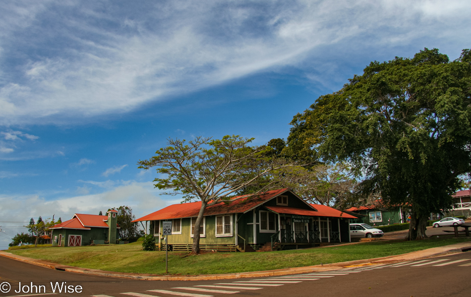 Maunaloa Post Office on Molokai, Hawaii