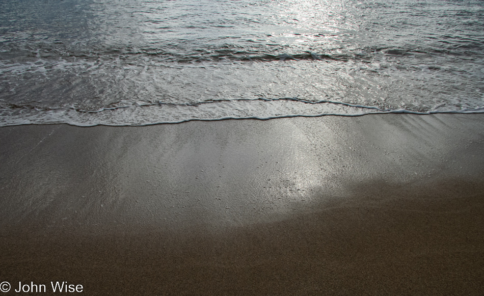 Approaching sunset on Molokai