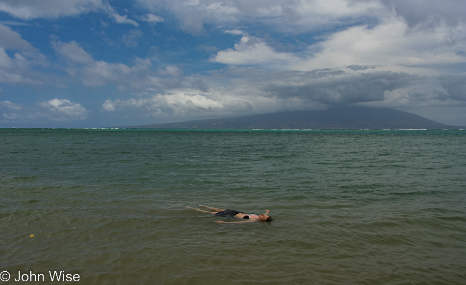 Caroline Wise on Molokai, Hawaii