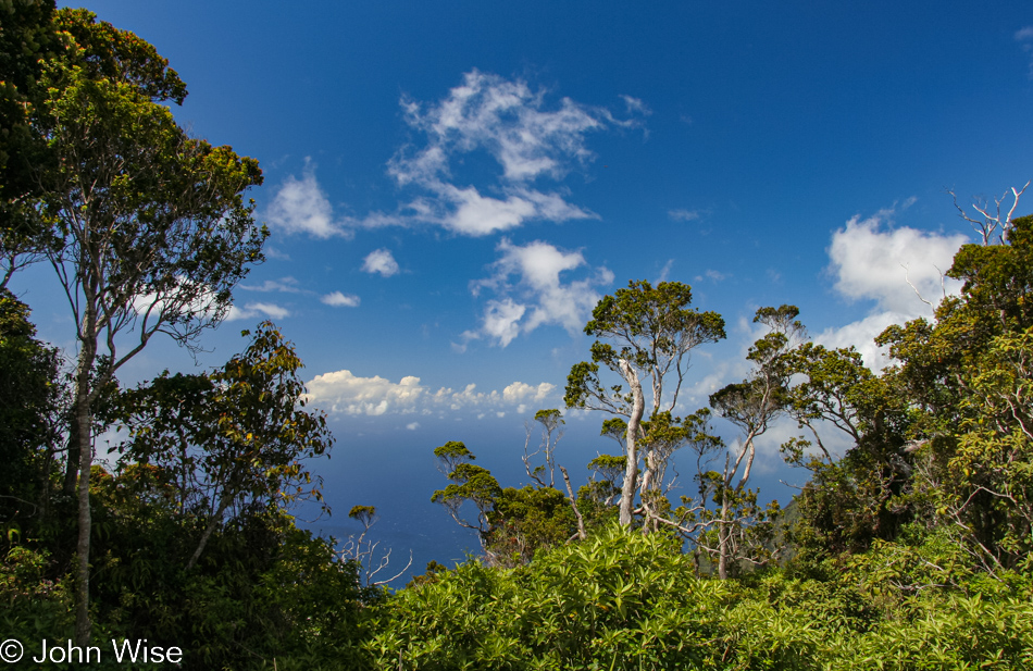 Near the Nāpali Coast on Kauai, Hawaii