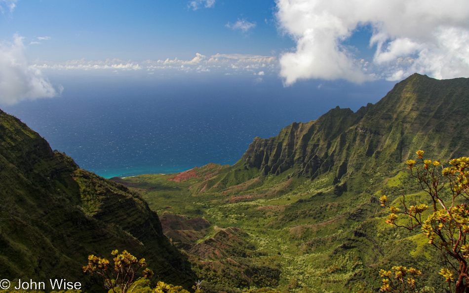 Near the Nāpali Coast on Kauai, Hawaii