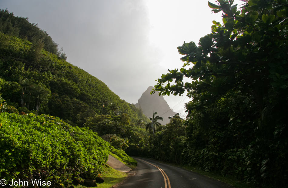 Road to Nā Pali Natural Area Preserve Kauai, Hawaii