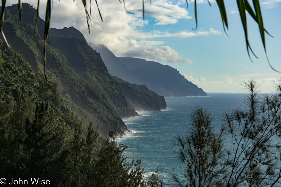 Nā Pali Coast on Kauai, Hawaii