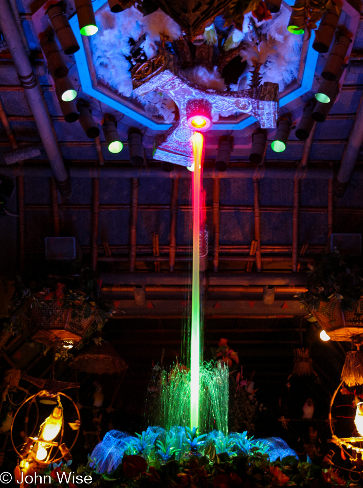 Tiki Room at Disneyland in Anaheim, California