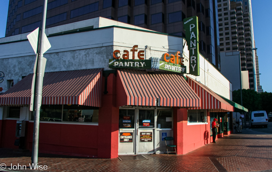 The Original Pantry Cafe in Downtown Los Angeles, California