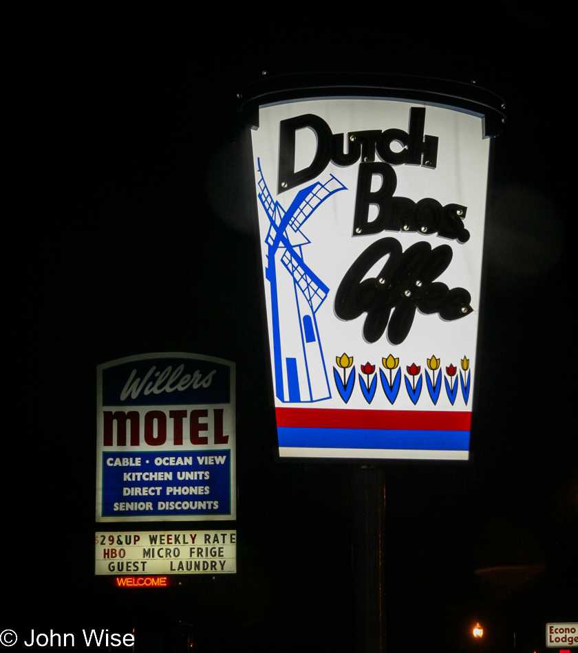 Dutch Bros. Coffee in Newport, Oregon