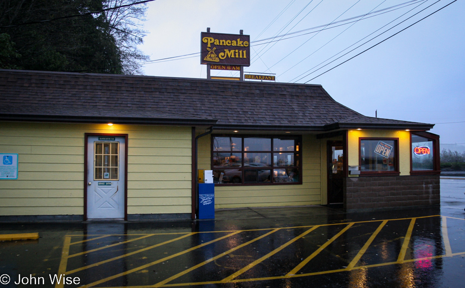 Pancake Mill Restaurant in North Bend, Oregon