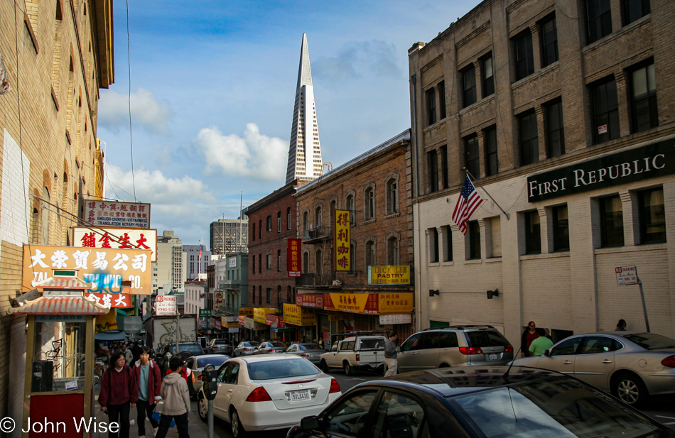 China Town in San Francisco, California