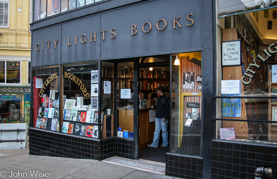 City Lights Bookstore in San Francisco, California