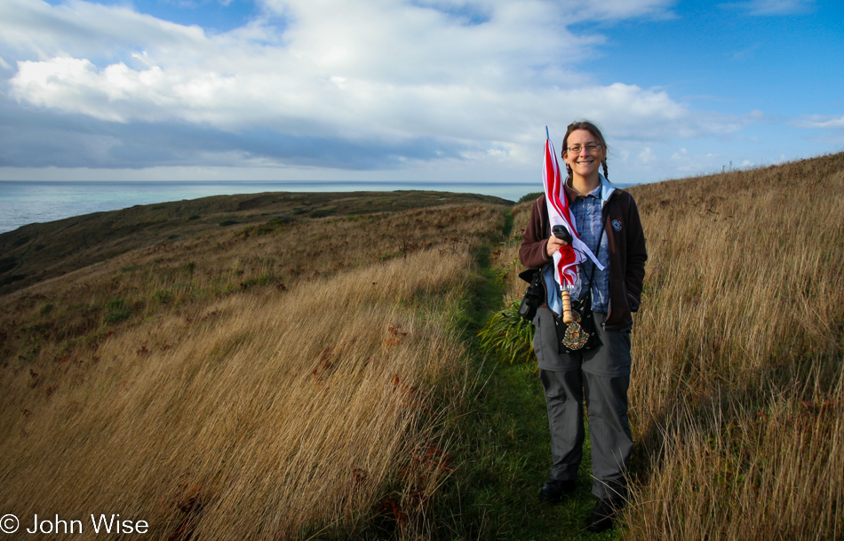 Caroline Wise at Cape Ferrelo Viewpoint in Brookings, Oregon