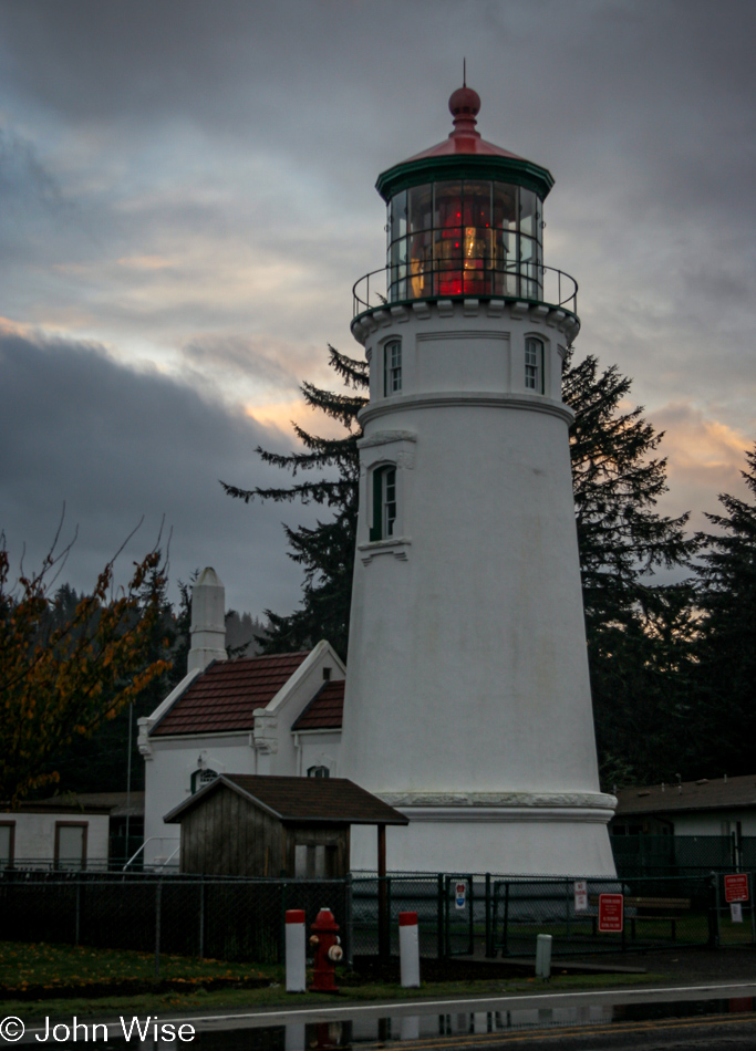 Umpqua Lighthouse in Reedsport, Oregon