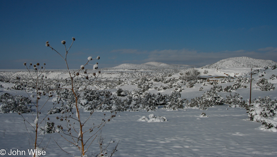 Interstate 25 heading south in New Mexico