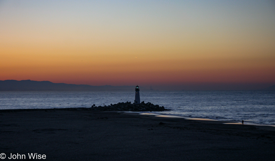 Lighthouse at Santa Cruz, California