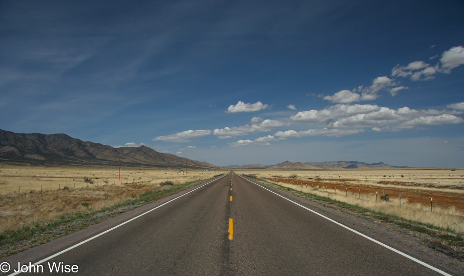 Driving from Socorro, New Mexico to Arizona