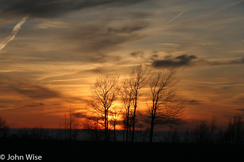 Sunset in Western New York