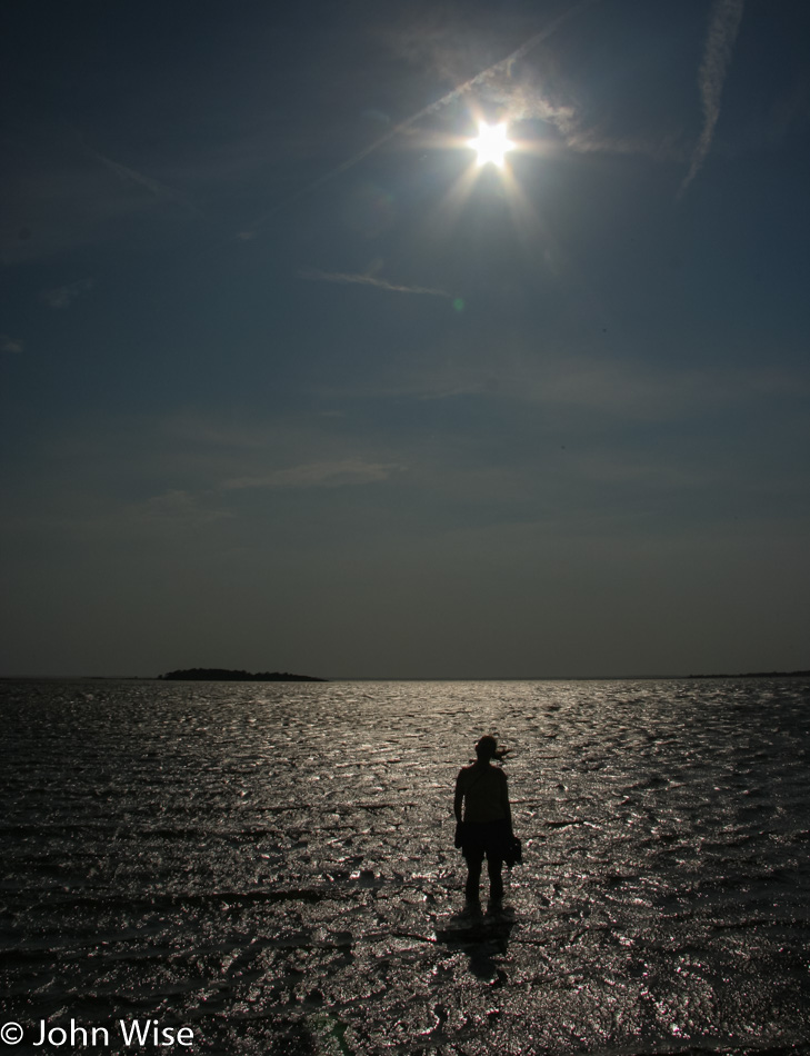 Caroline Wise at Assateague Island National Seashore in Maryland