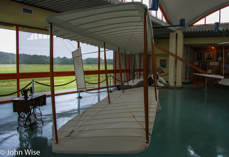 The Wright Brothers National Memorial in Kill Devil Hills, North Carolina