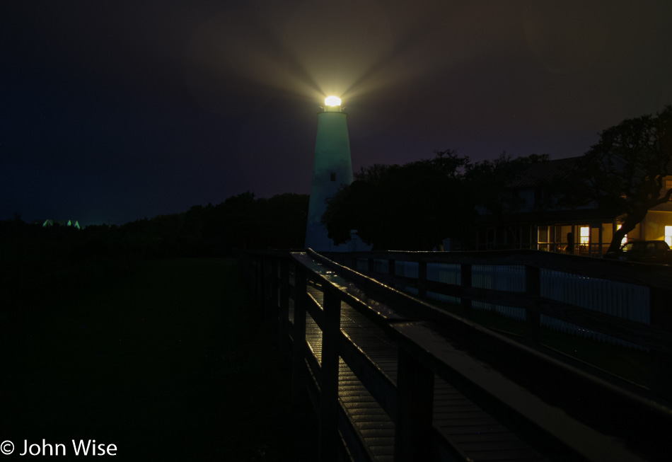 Ocracoke Lighthouse in Ocracoke, North Carolina
