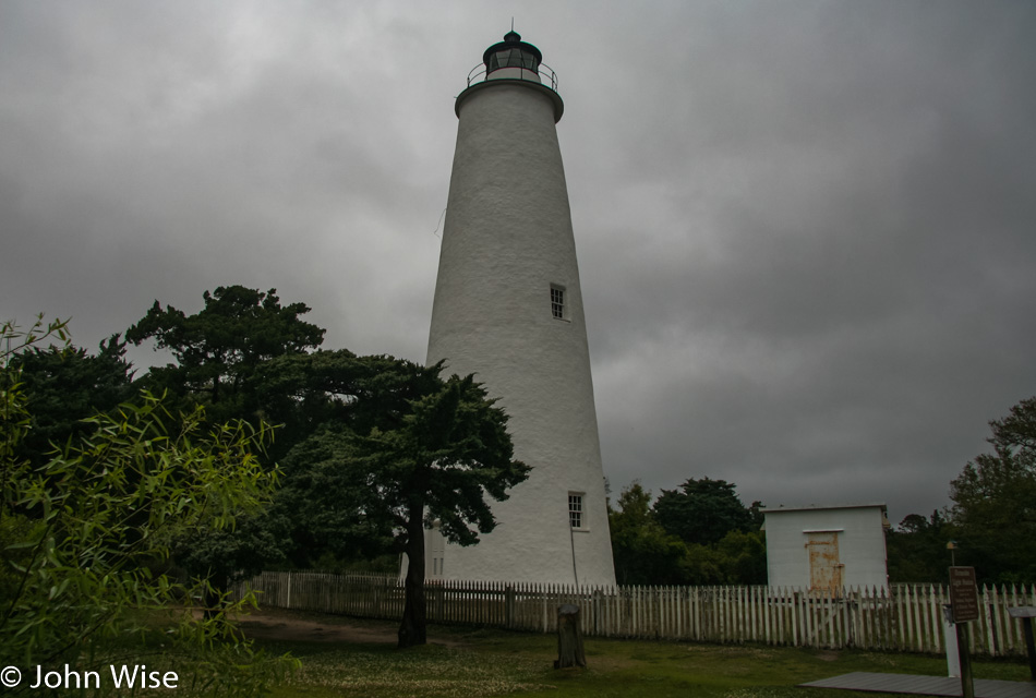 Ocracoke Lighthouse in Ocracoke, North Carolina