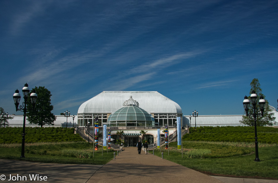 Dale Chihuly glass art at the Phipps Conservatory in Pittsburgh, Pennsylvania