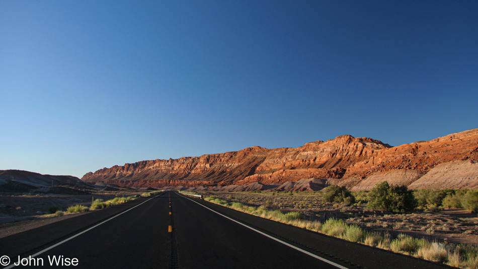 On the border of the Navajo Nation in Arizona