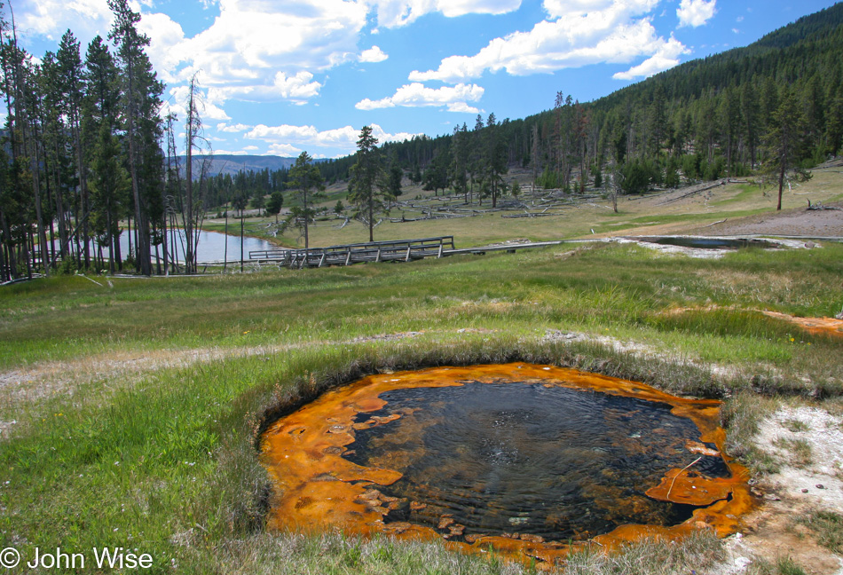 Yellowstone National Park in Wyoming