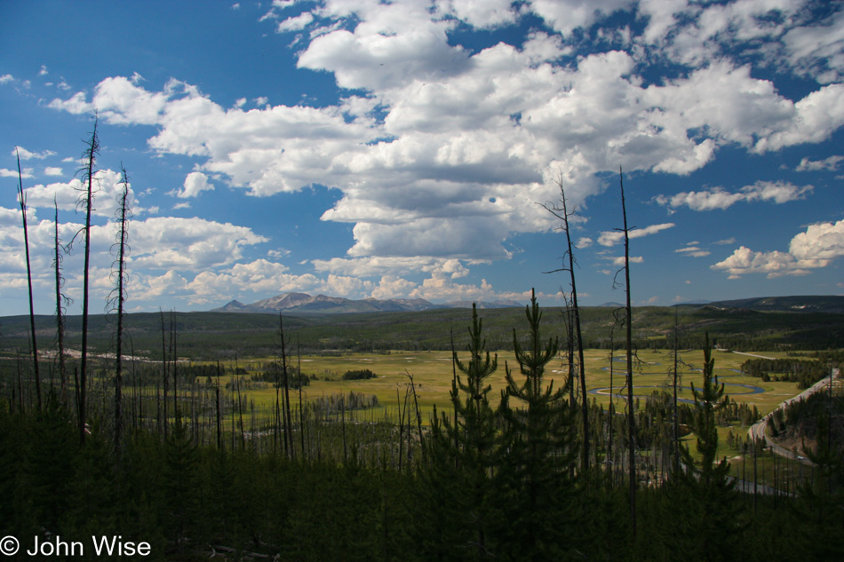 Yellowstone National Park in Wyoming