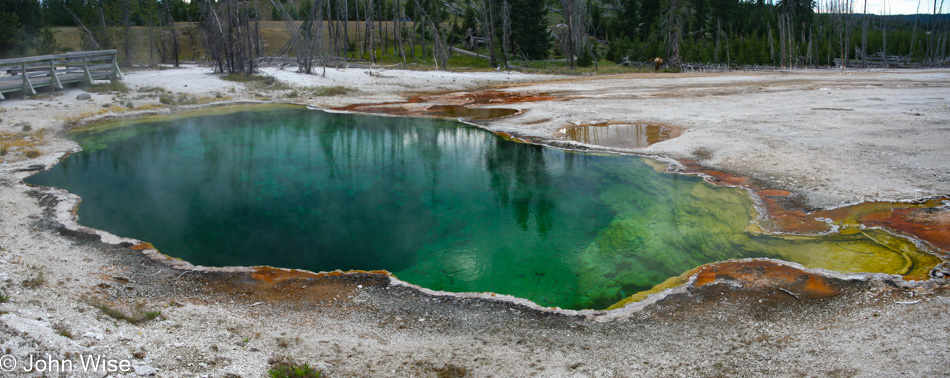 Yellowstone National Park in Wyoming