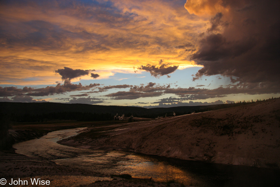 Yellowstone National Park in Wyoming