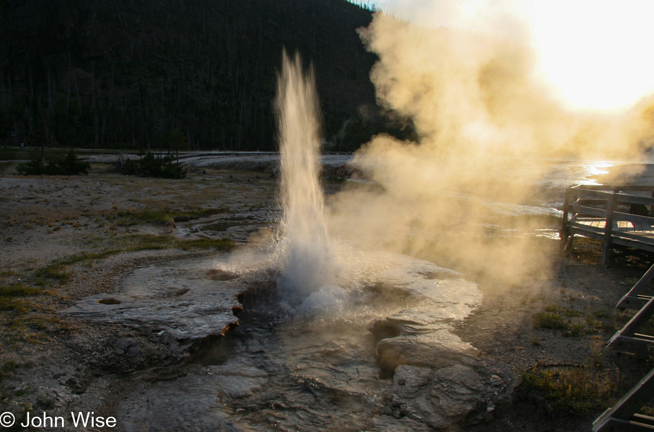 Yellowstone National Park in Wyoming