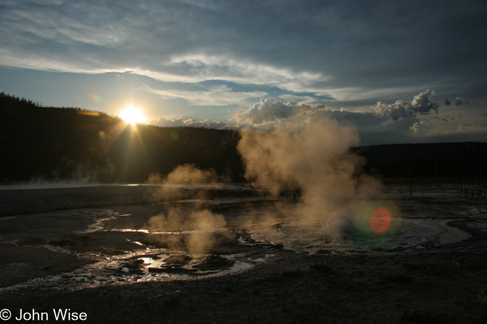 Yellowstone National Park in Wyoming