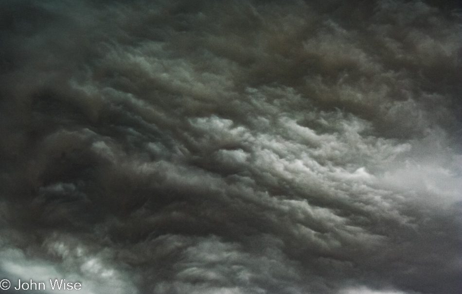Monsoon storm clouds above Phoenix, Arizona