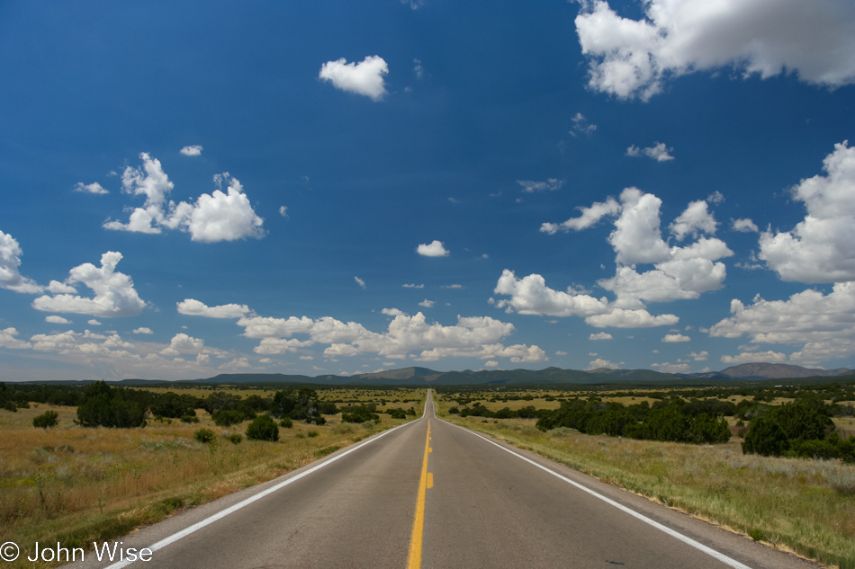 State Route 54 south of Corona, New Mexico