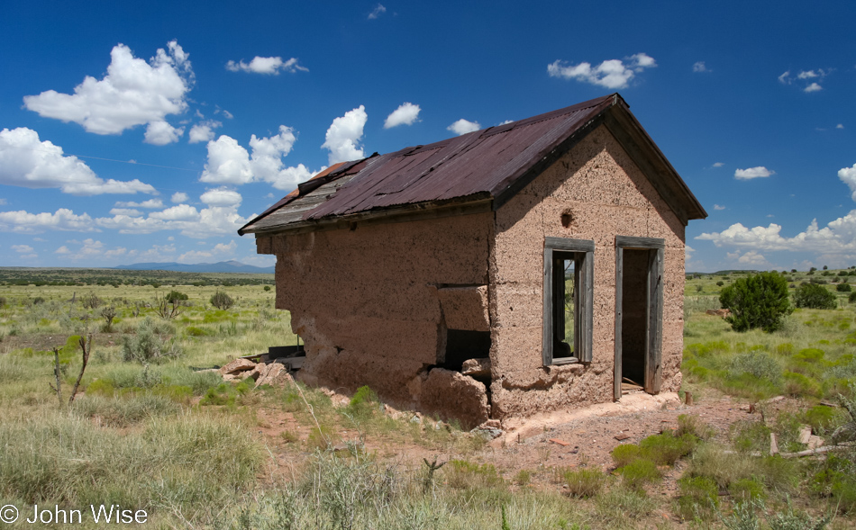 Ruin near Ancho, New Mexico