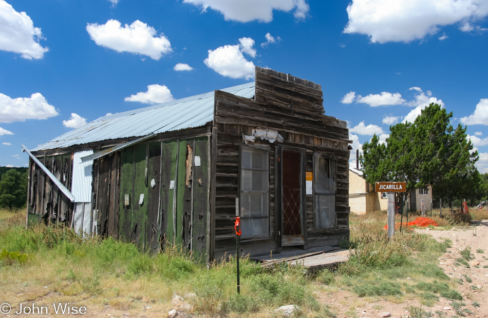 Jicarilla Store, post office and assay office in Jicarilla, New Mexico