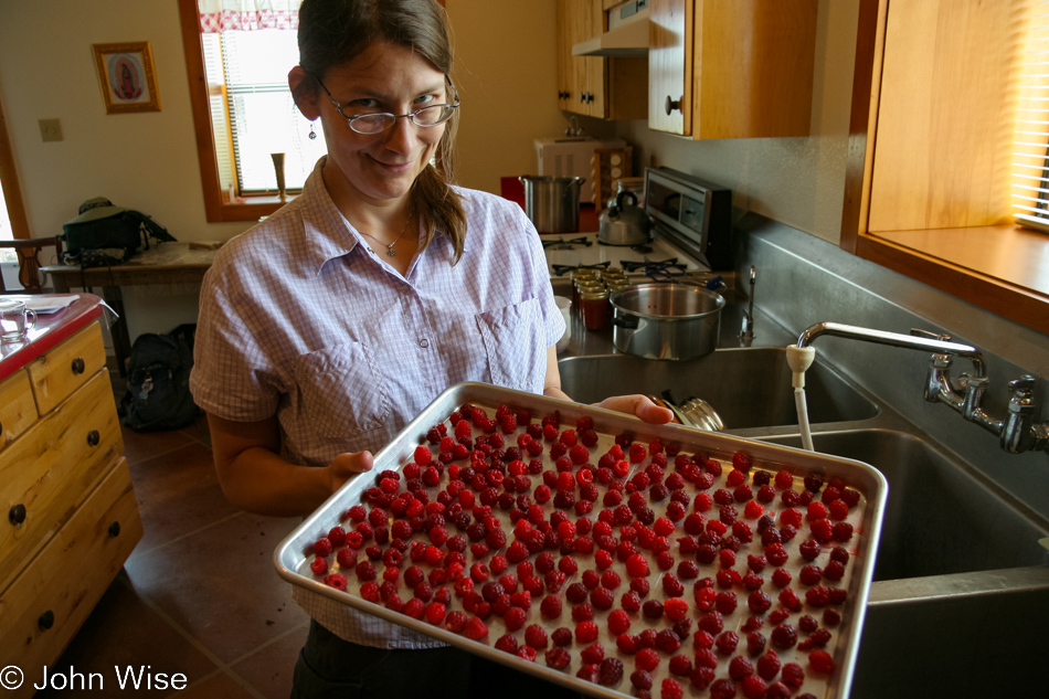 Caroline Wise at Lavender Spring Ranch in Arabela, New Mexico