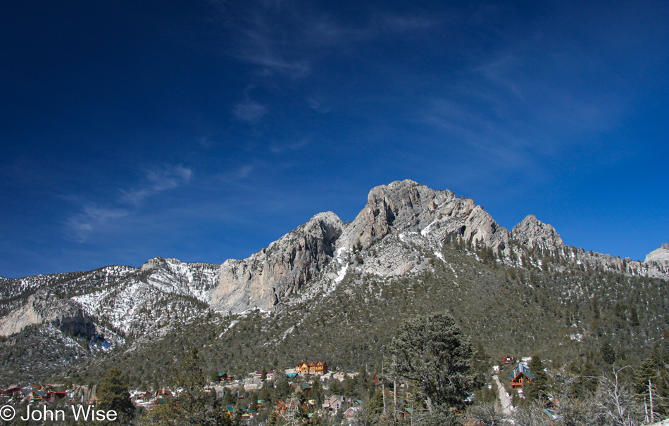 Mt Charleston area in Nevada