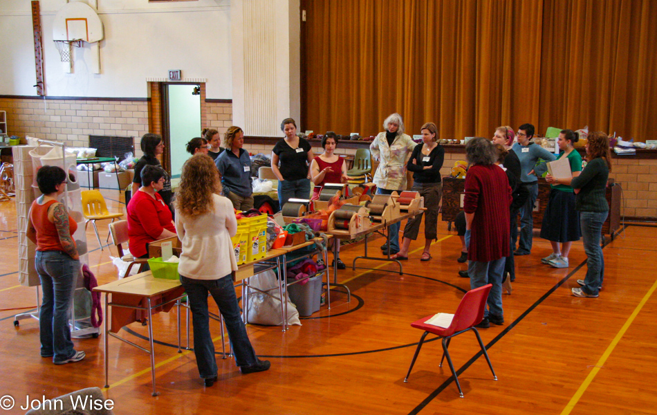 Yarn School in Harveyville, Kansas