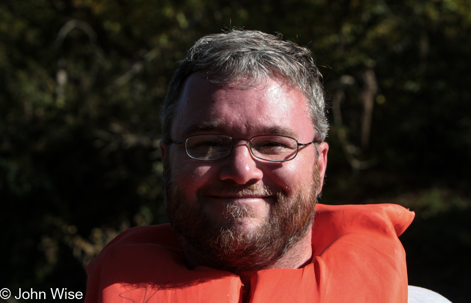 John Wise on Sugar Creek in Bloomingdale, Indiana