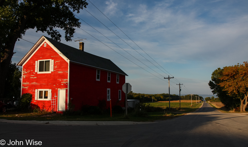 Somewhere on Highway 45 in Wisconsin