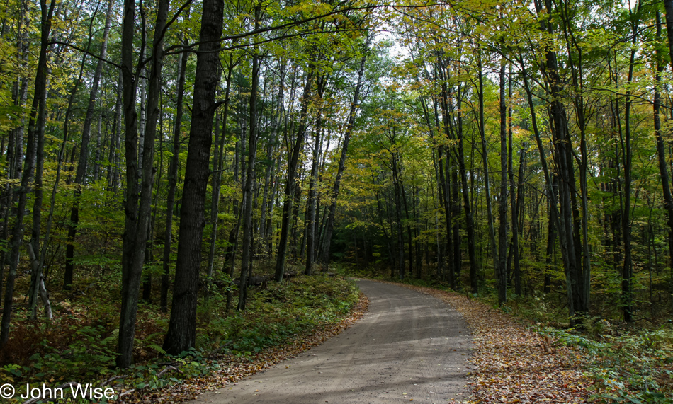 Somewhere on Highway 45 in Wisconsin