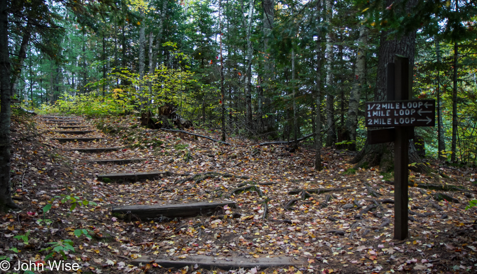 Fallison Lake Nature Trail near Boulder Junction, Wisconsin