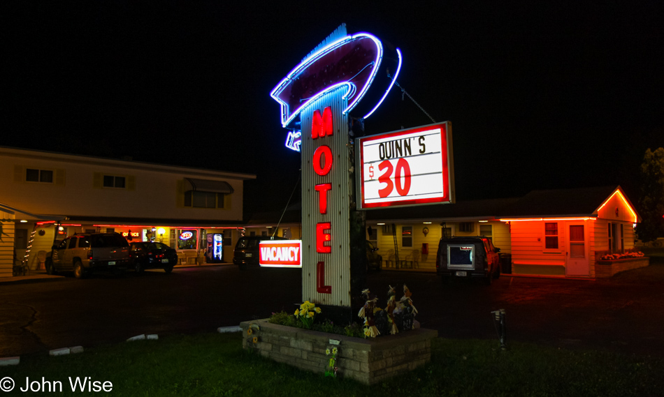 Quinn Motel in Ironwood, Michigan