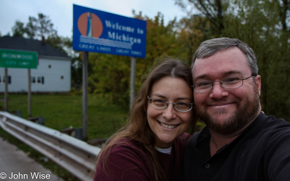 Caroline Wise and John Wise in Ironwood, Michigan