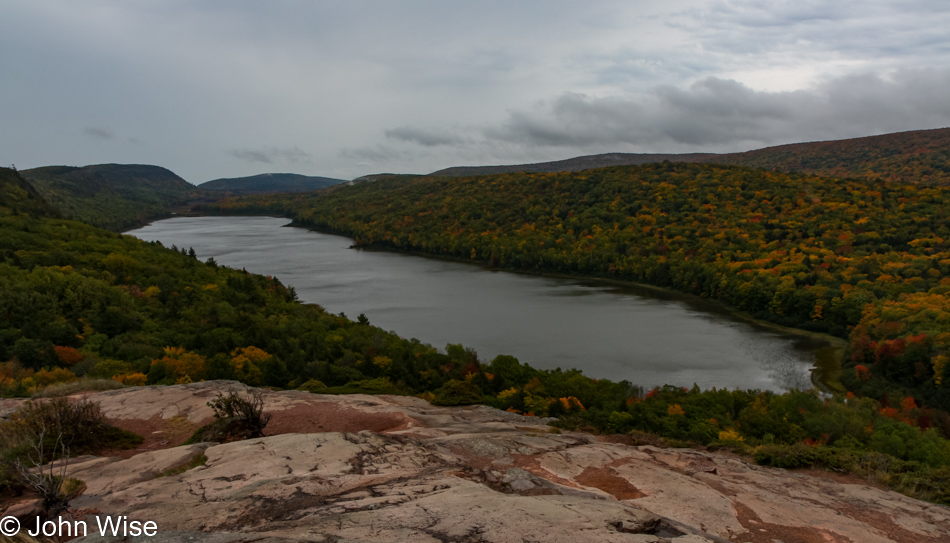 Lake of the Clouds in the Porcupine Mountain Wilderness, Michigan