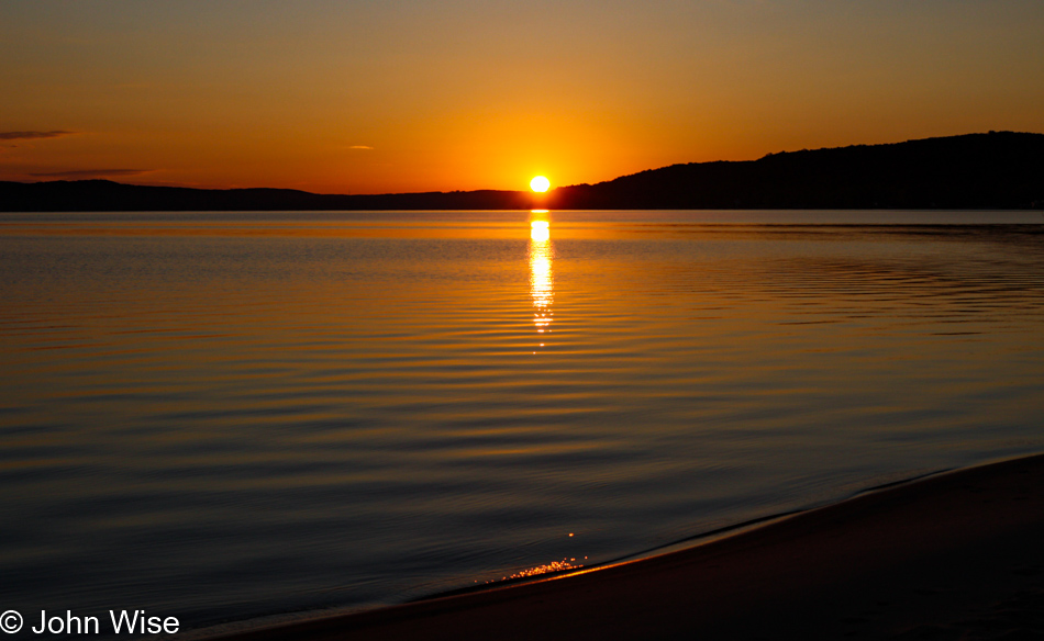 Crystal Lake near Frankfort, Michigan