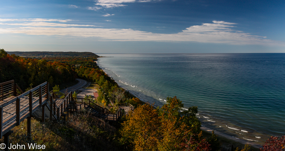 Inspiration Point in Arcadia, Michigan