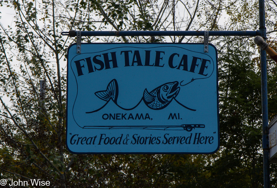 Fish Tale Cafe in Onekama, Michigan